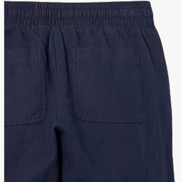 NWT Amazon Essentials Women’s Linen Blend Pants in size M, navy - Picture 4 of 11